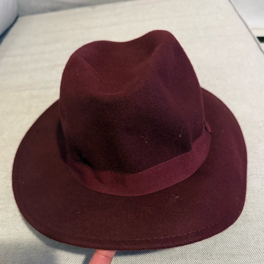 100% Wool Made In Italy Fedora